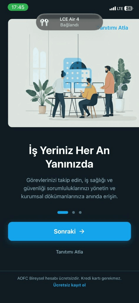 Bireysel mobil tanıtım
