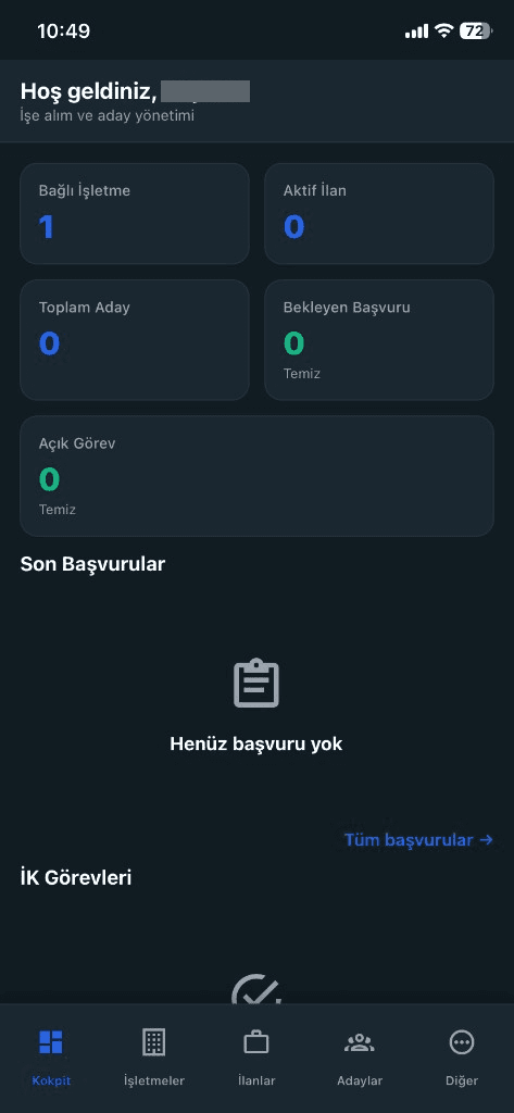 İK mobil kokpit
