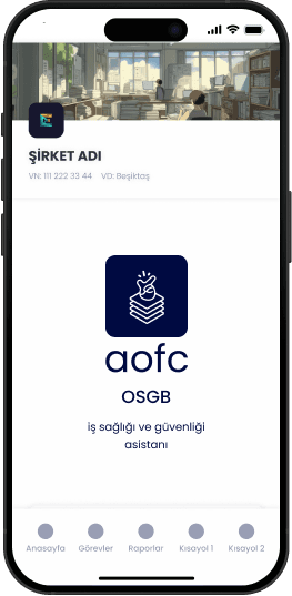 İŞ GÜVENLİĞİ VE İŞ SAĞLIĞI SÜREÇLERİNİZİ YÖNETİMİ iPhone